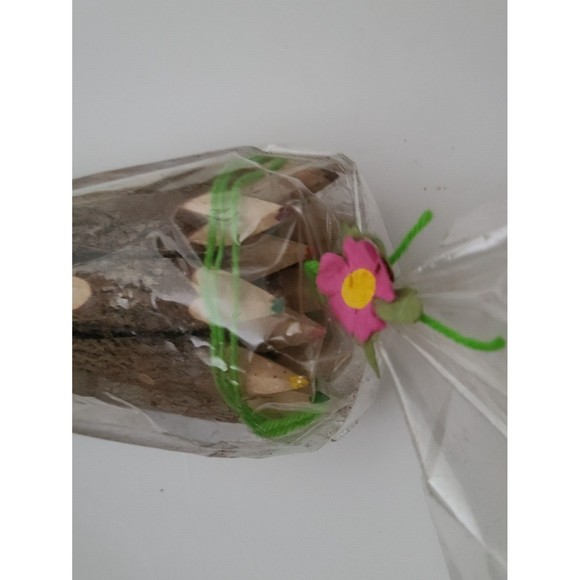 Souvenir Pencils Jerusalem Israel 6.75" Engraved Thick Wooden Set of 10 - Picture 4 of 4